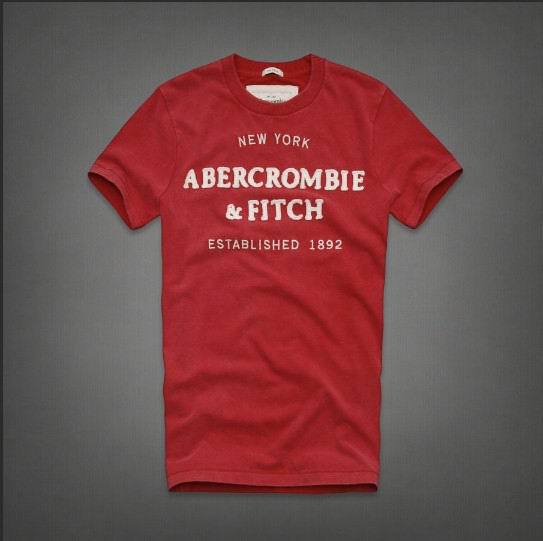 Abercrombie Fitch Hombres De Cuello Redondo Corto Remera AF5292 Abercrombie Fitch Hombres De Cuello Redondo Corto Remera AF5292